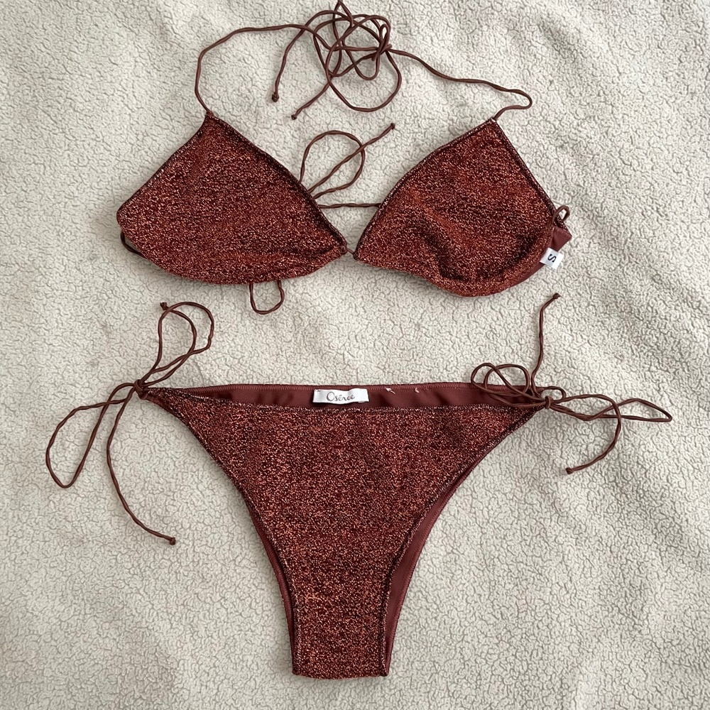 Oseree Lumiere Bikini Set Bronze